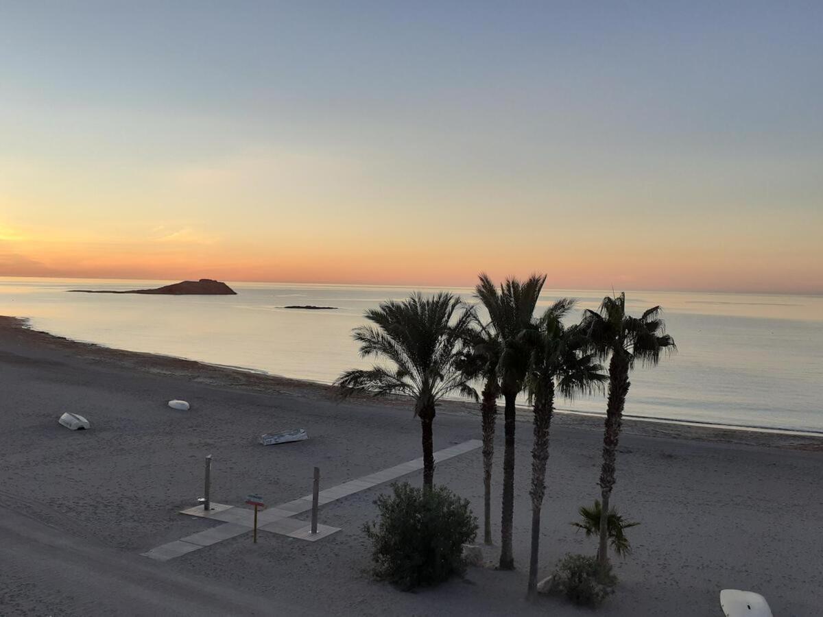 דירות קרבונראס La Pita- Terraza Con Vistas Al Mar & Parking, A 1 Min De La Playa מראה חיצוני תמונה