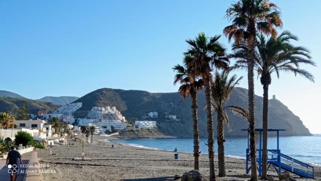 דירות קרבונראס La Pita- Terraza Con Vistas Al Mar & Parking, A 1 Min De La Playa מראה חיצוני תמונה
